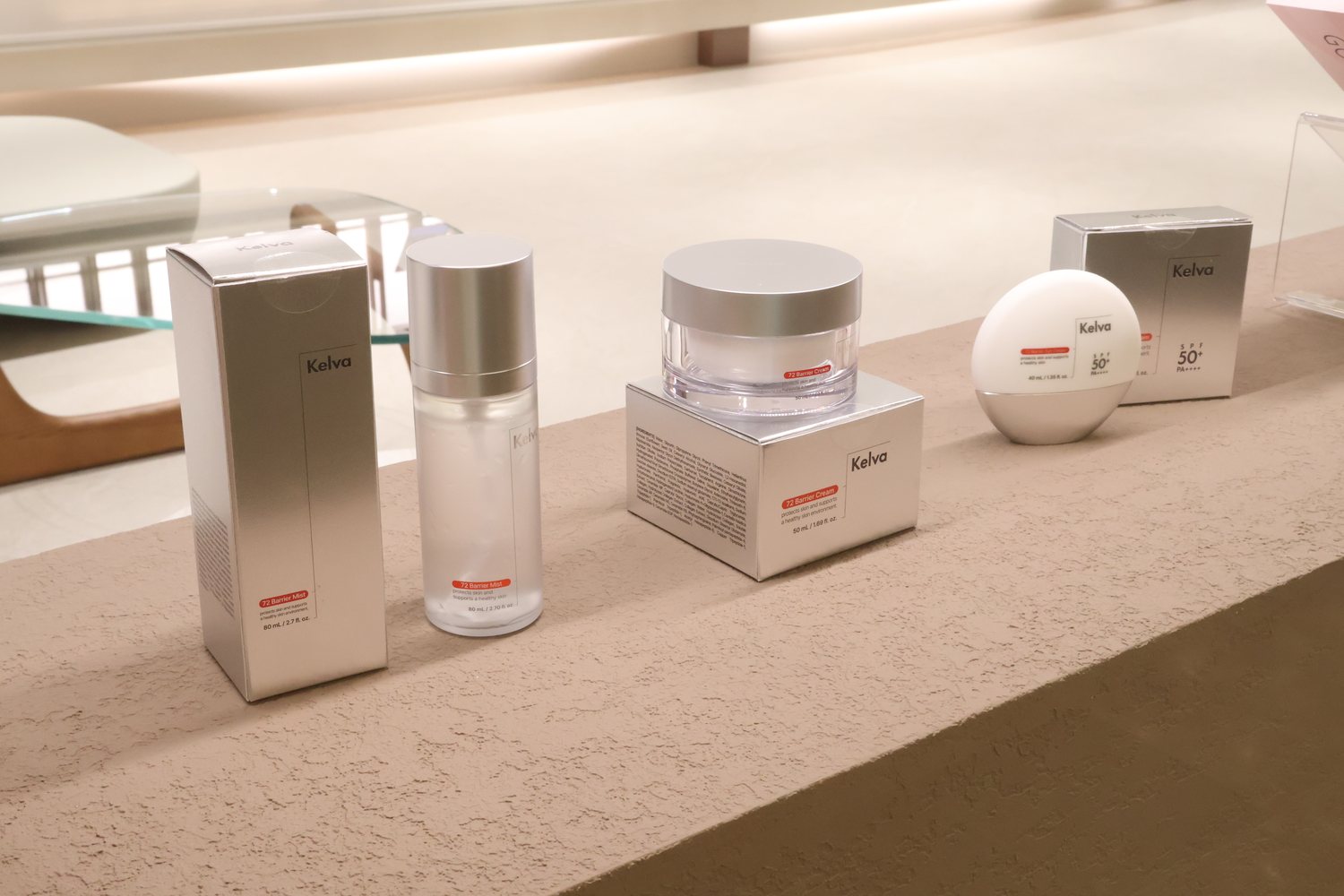 Kelva home care line at Forever Clinic