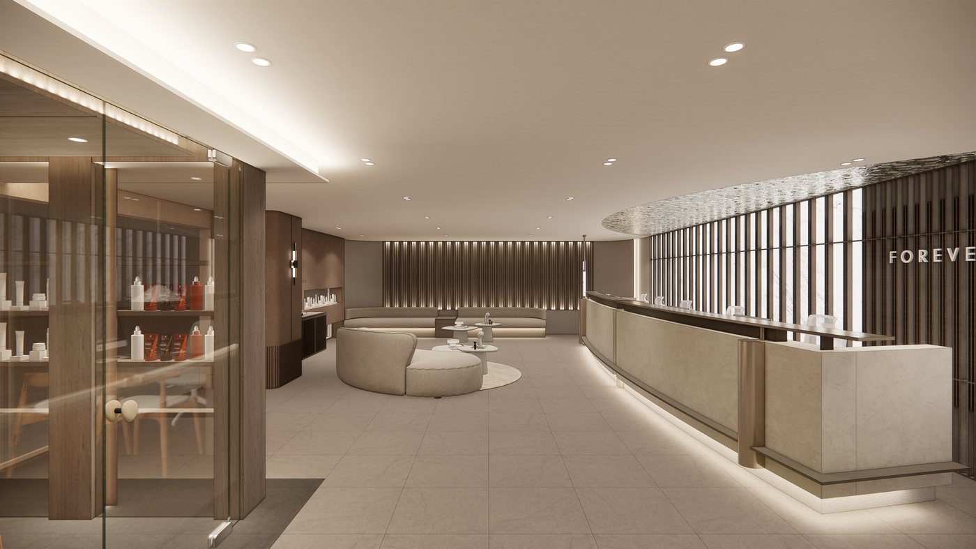 Treatment room design — Forever Clinic Myeongdong
