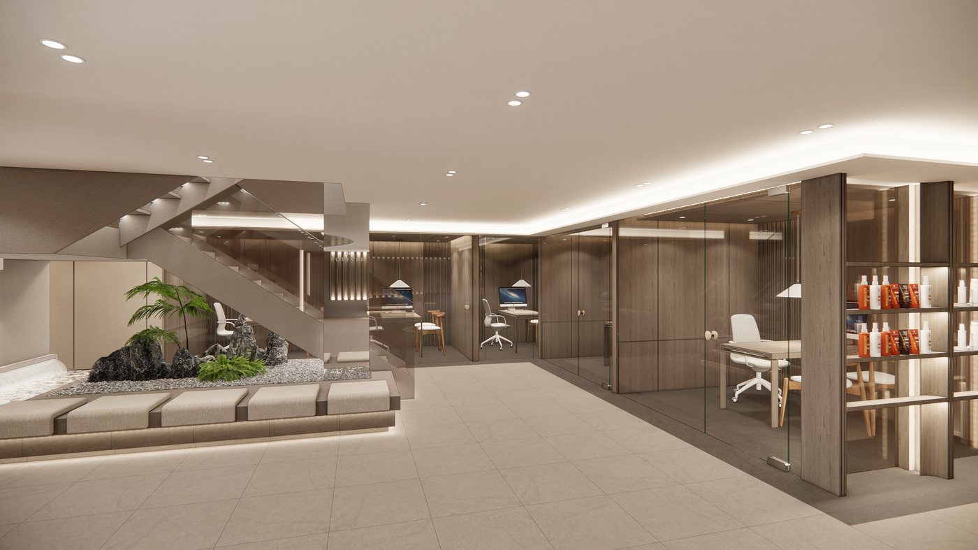 Treatment room design — Forever Clinic Myeongdong