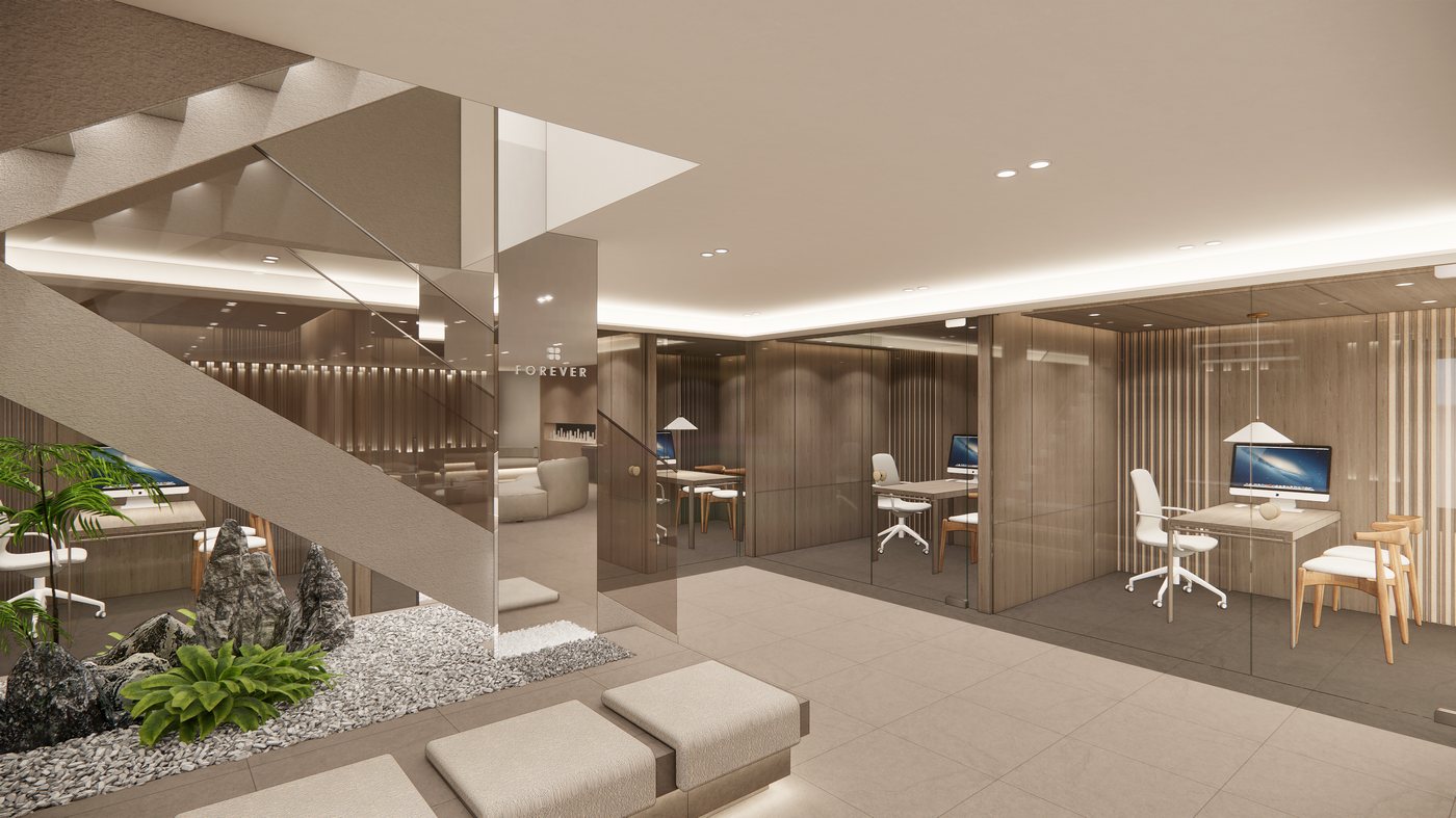 Treatment room design — Forever Clinic Myeongdong